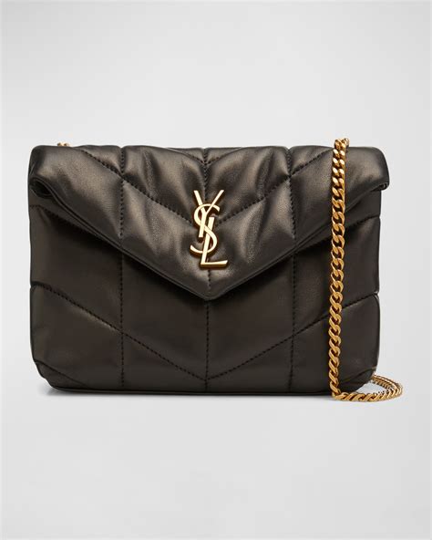 loulou toy ysl quilted calfskin v-flap crossbody bag|loulou puffer leather crossbody bag.